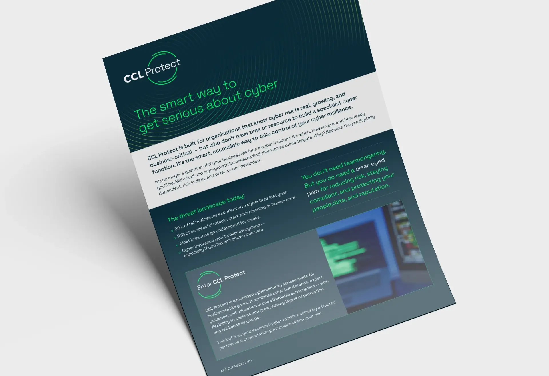 CCL Protect branding