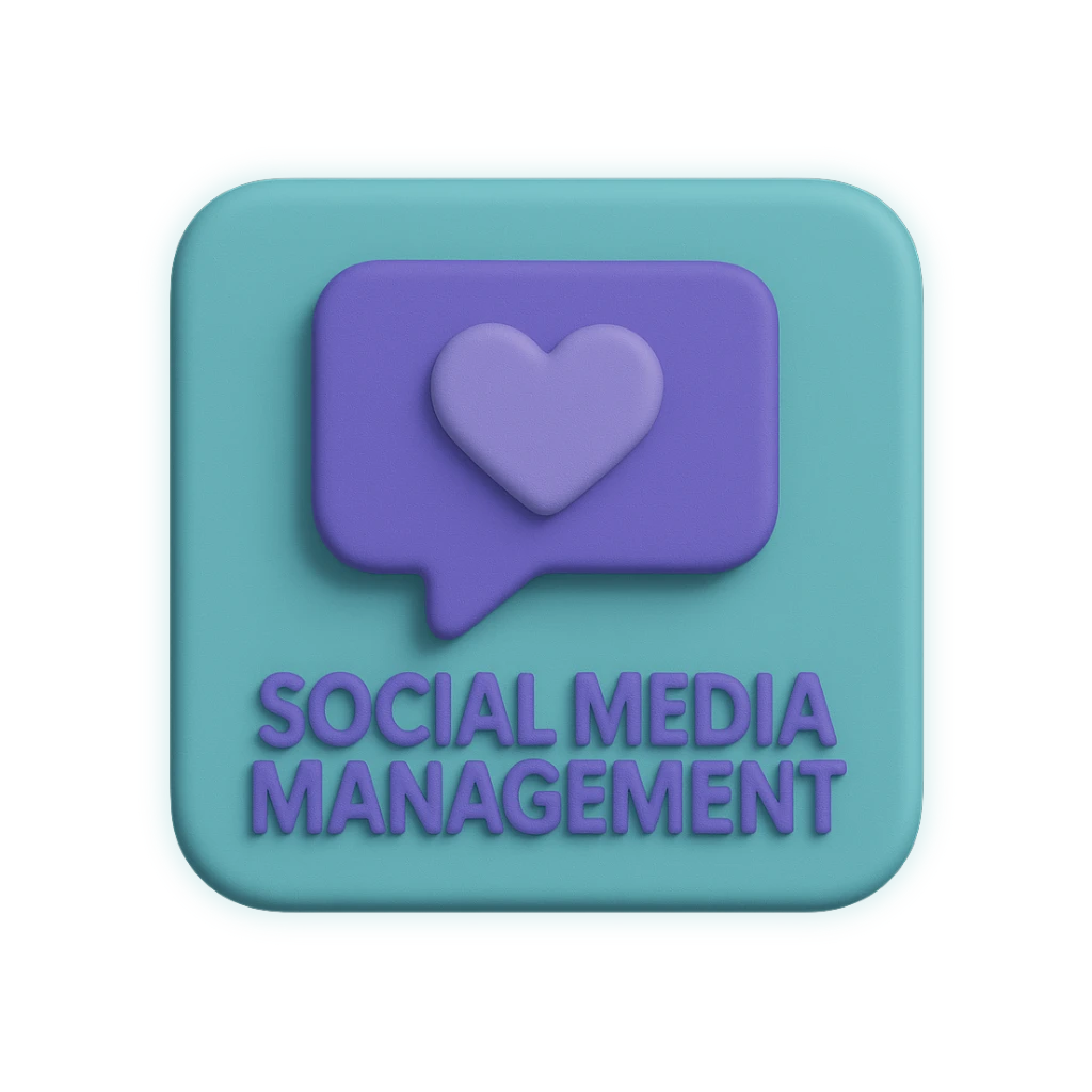 Social Media Management Icon