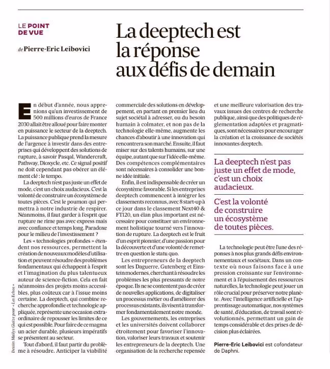 Deeptech is the Answer to Tomorrow’s Challenges