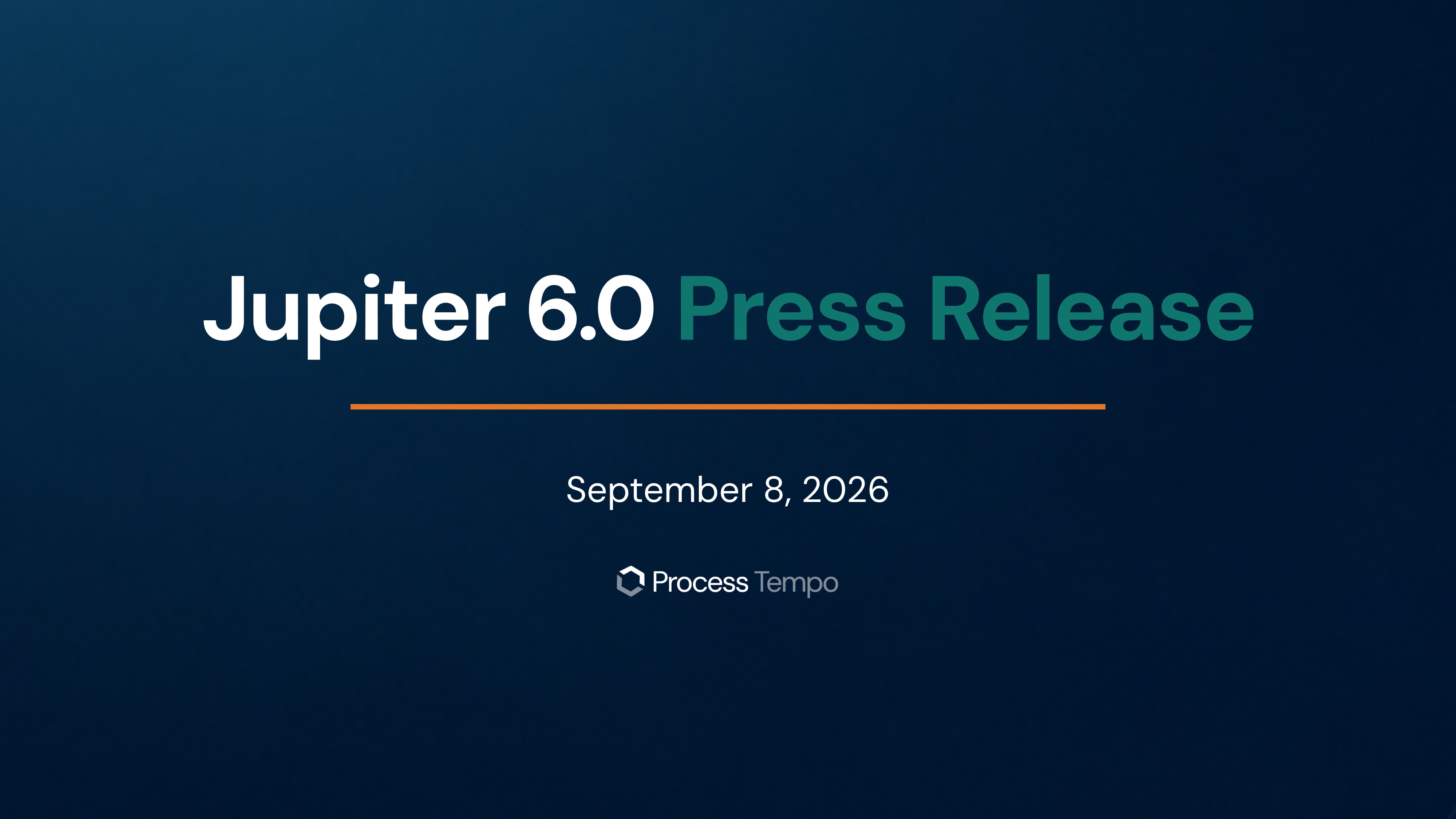 The Jupiter 6.0 Press Release