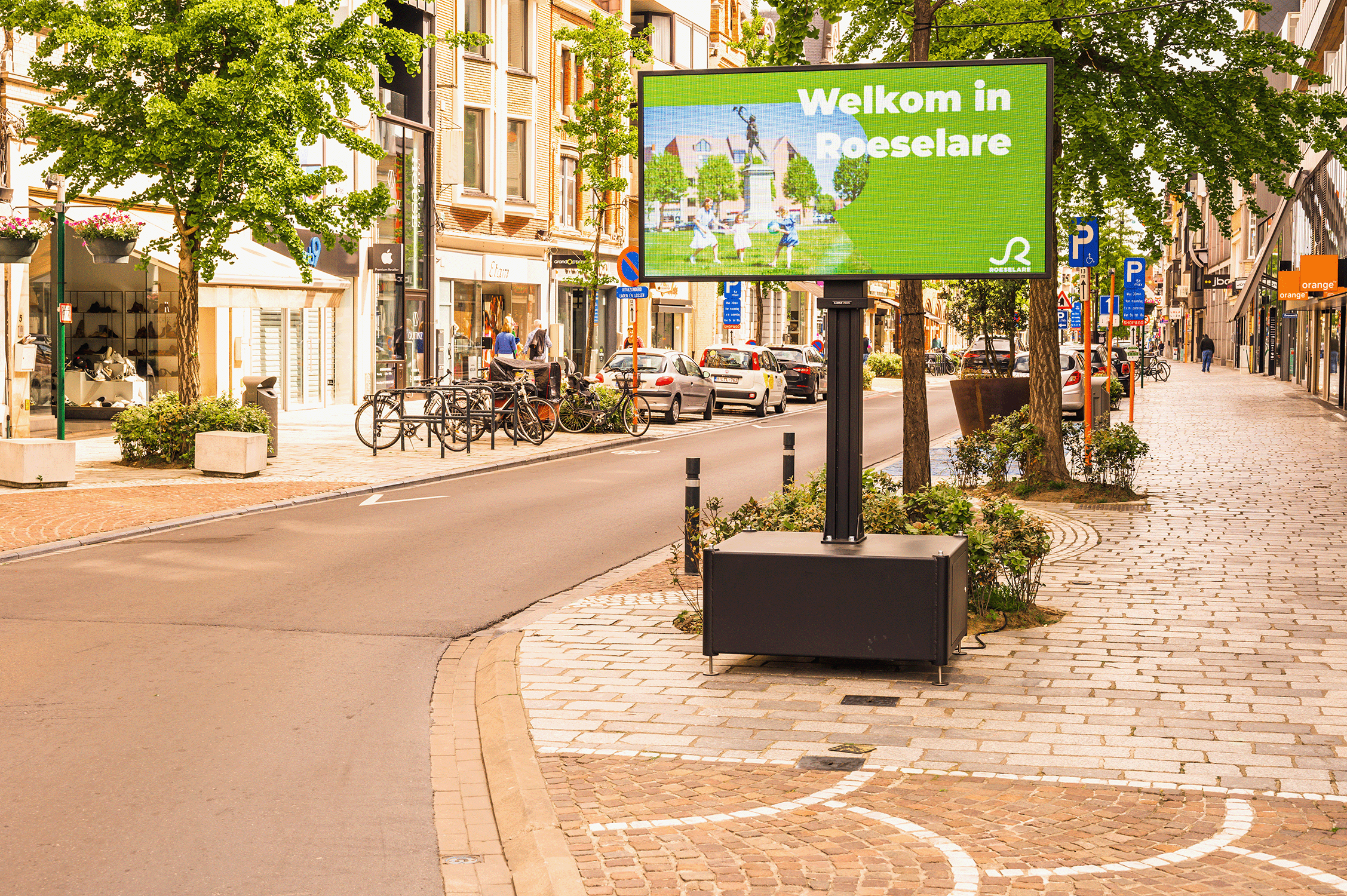 LED outdoor Connectify | Stad Roeselare