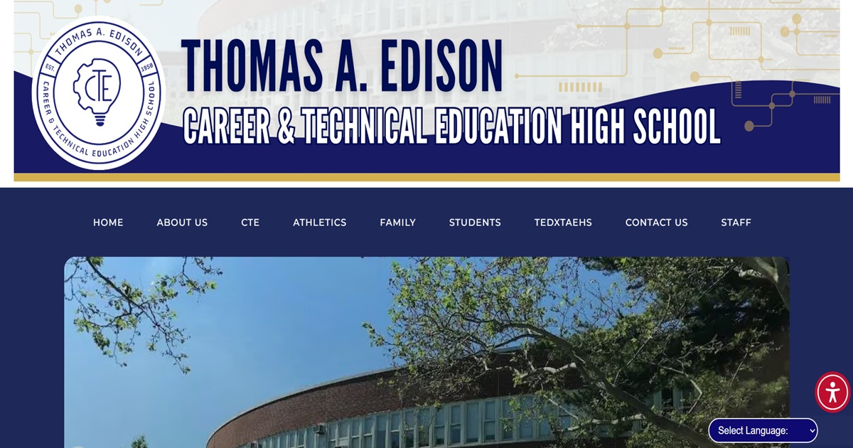 Principal's Corner | Thomas A. Edison CTE High School