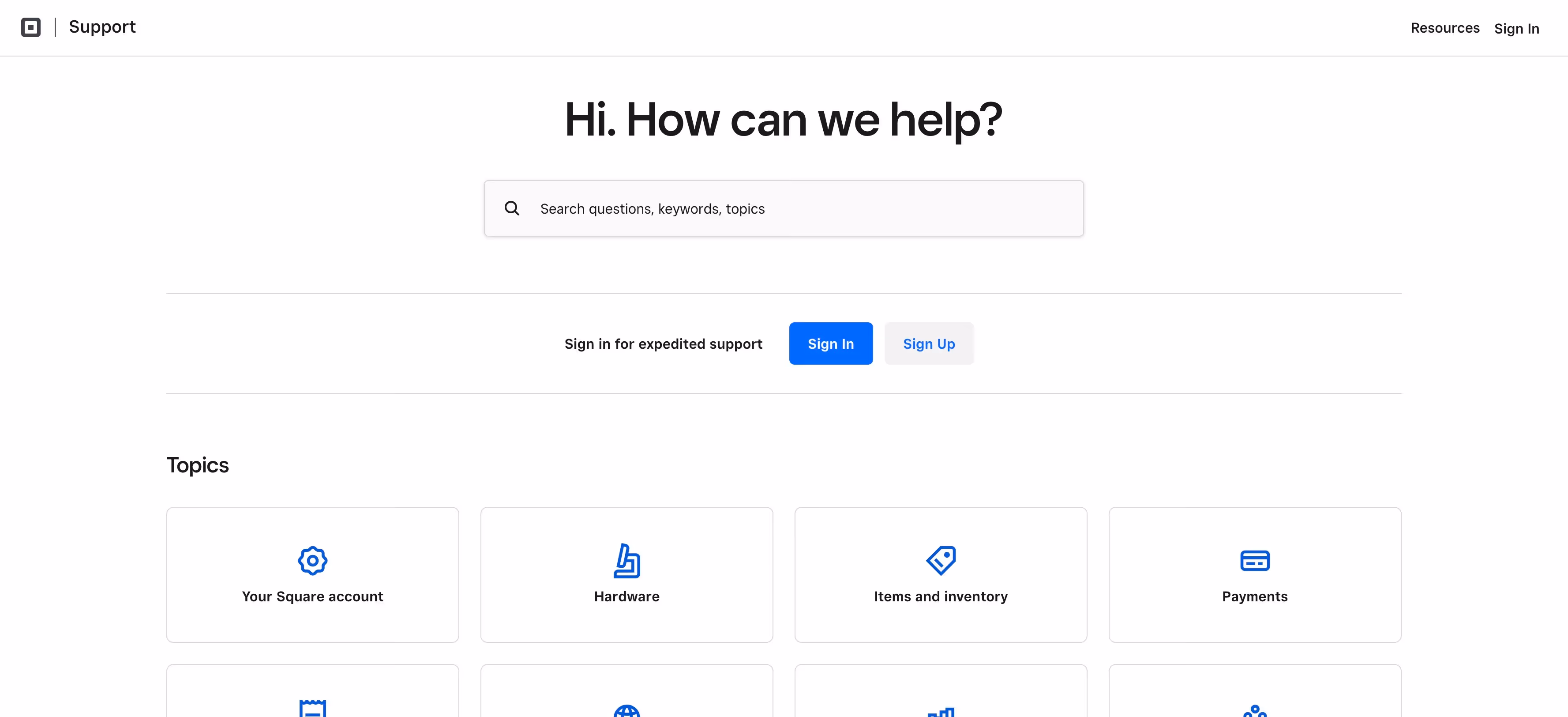 Square Knowledge Base