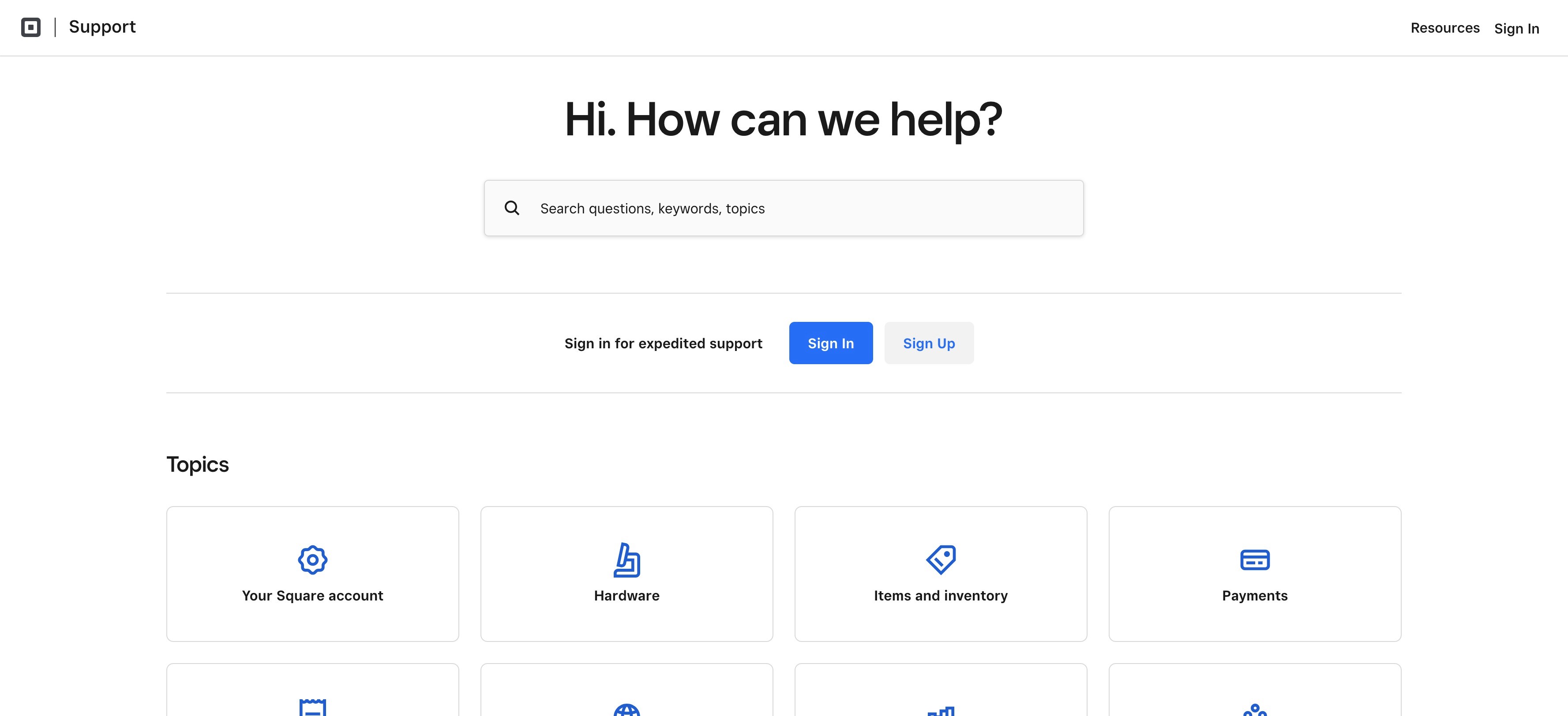 Square Knowledge Base