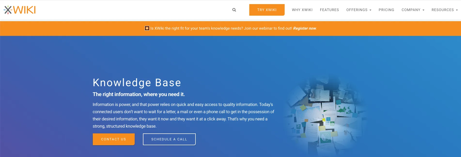 xwiki free knowledge base softare