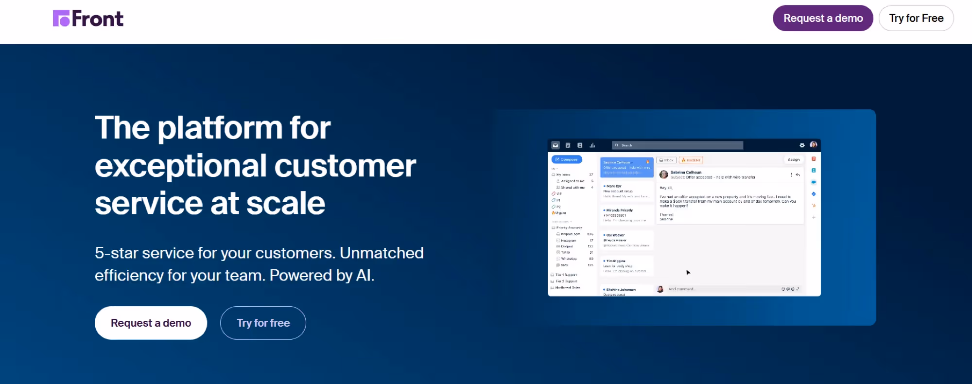 front help desk ticketing software