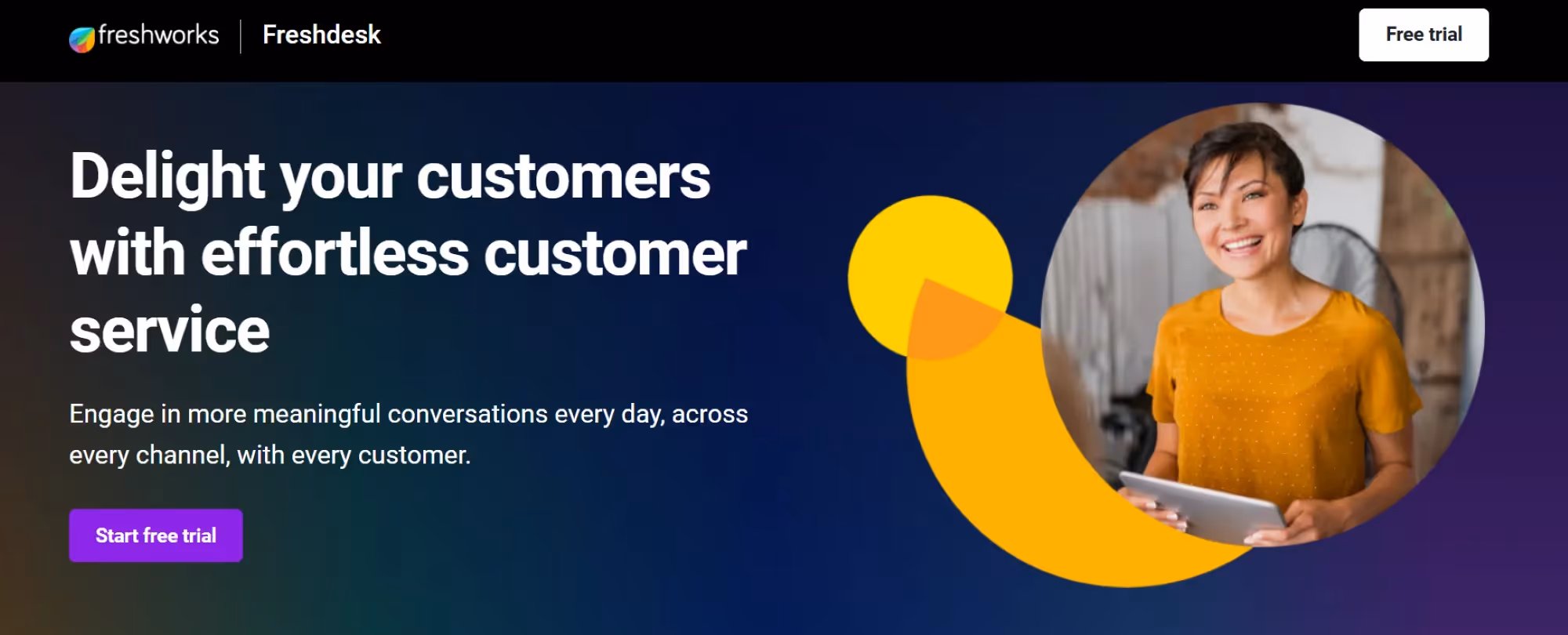 freshdesk help desk ticketing software
