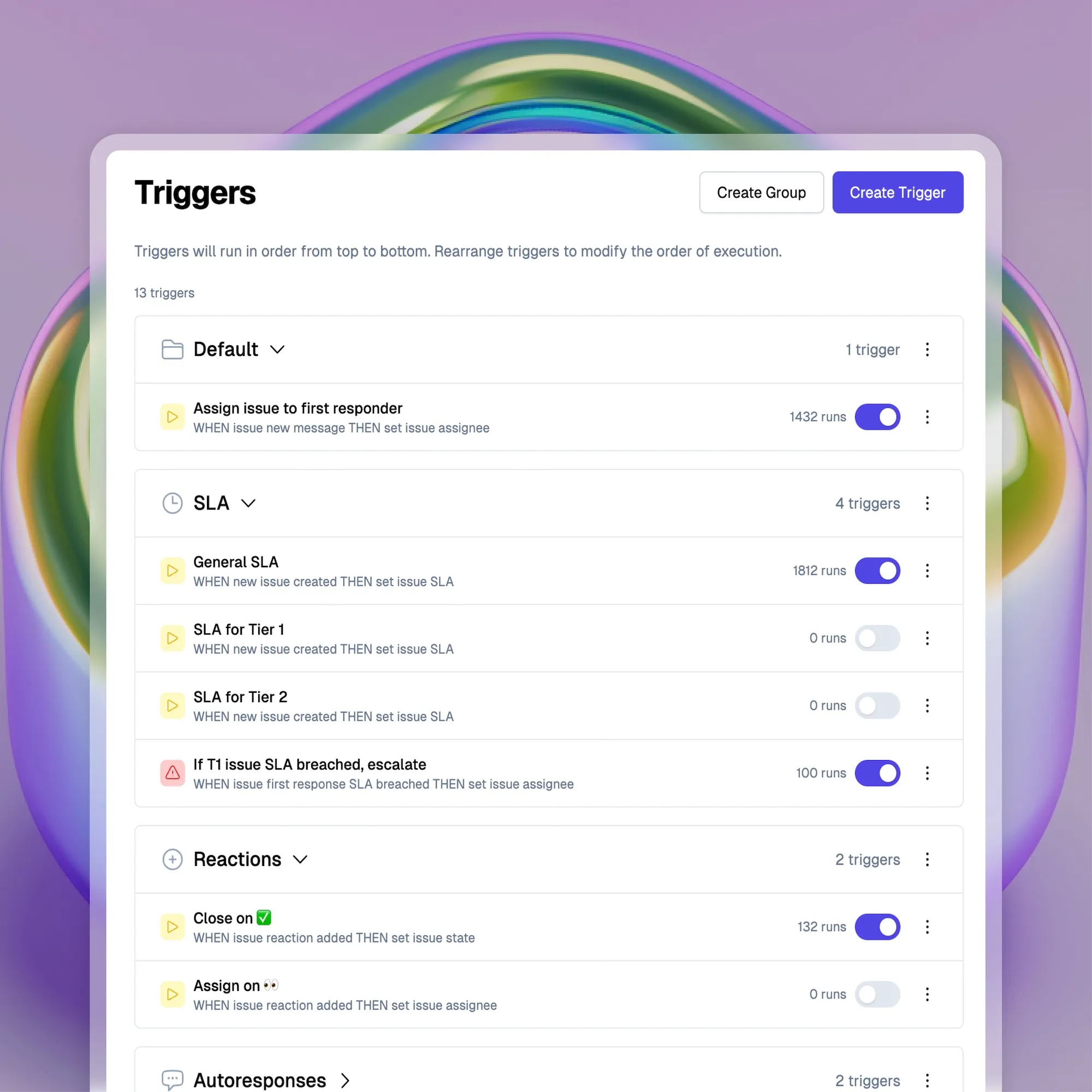 Workflows