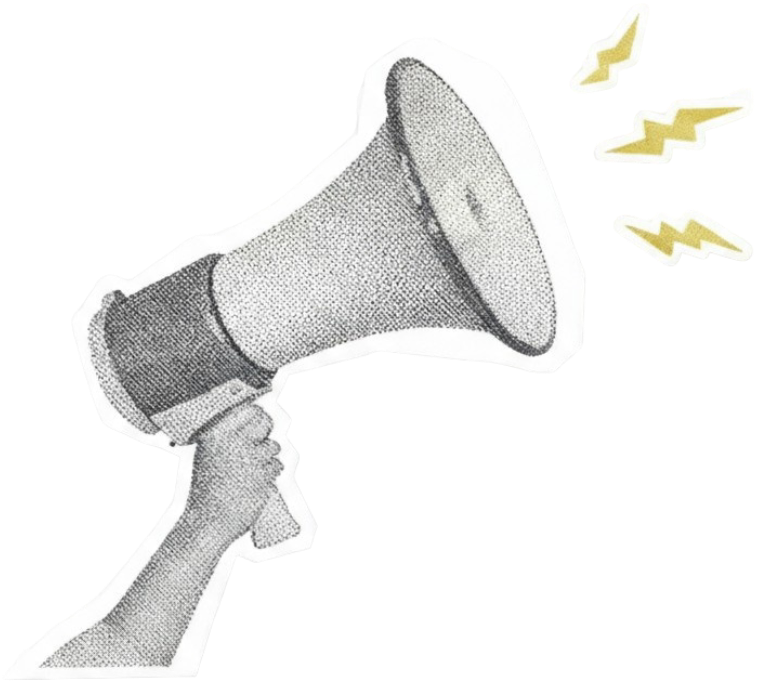vintage megaphone