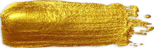 A gold line