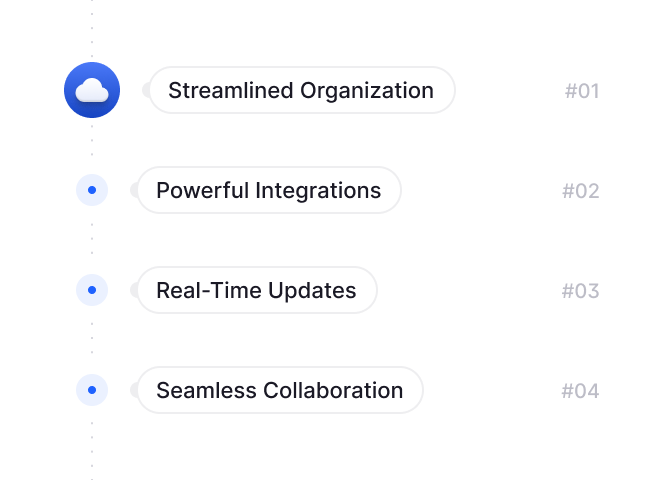 List of chips mockup