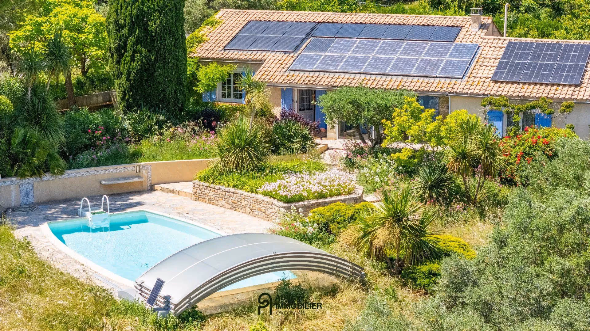 Vezenobres area, single-storey house of 124 m² with open view