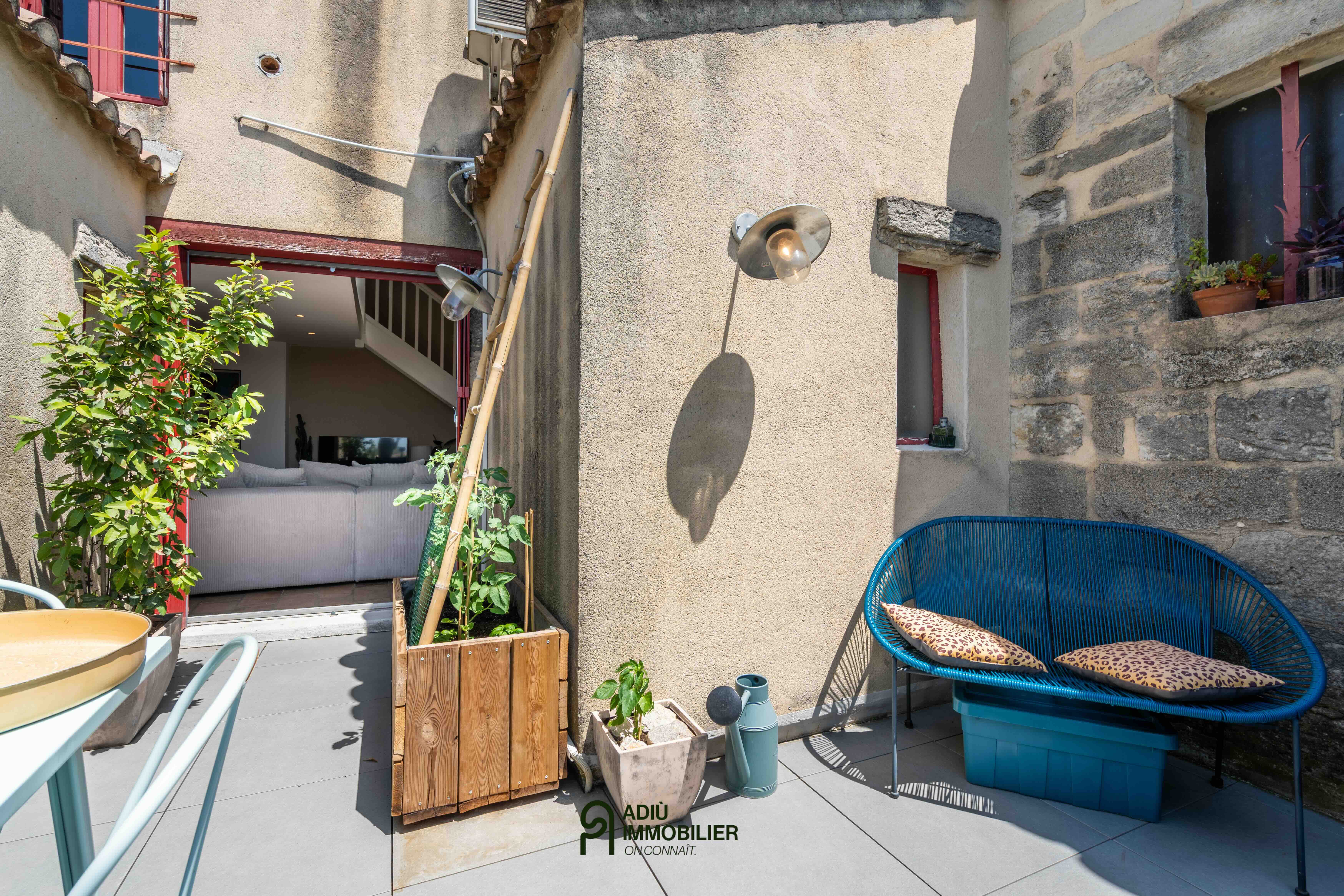 Charming apartment with terrace in the protected area of Uzès