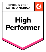 G2 High Performer Latinoamérica primavera 2025
