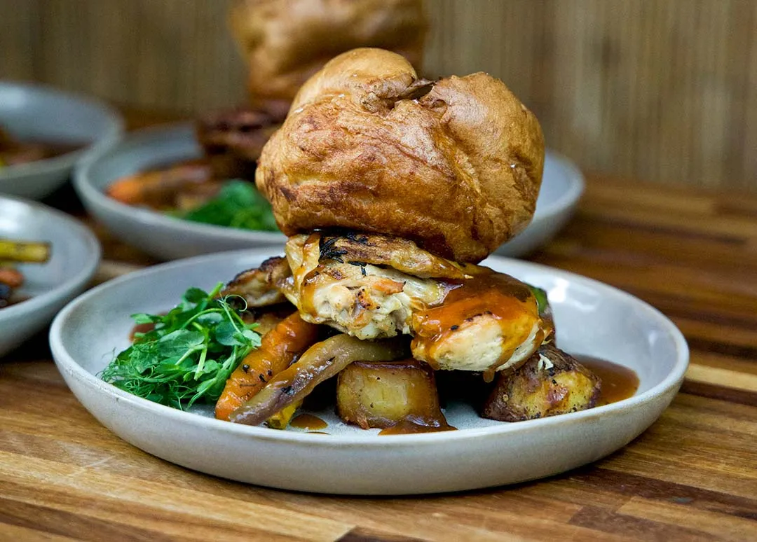 Sunday roast at The Greyhound pub richmond