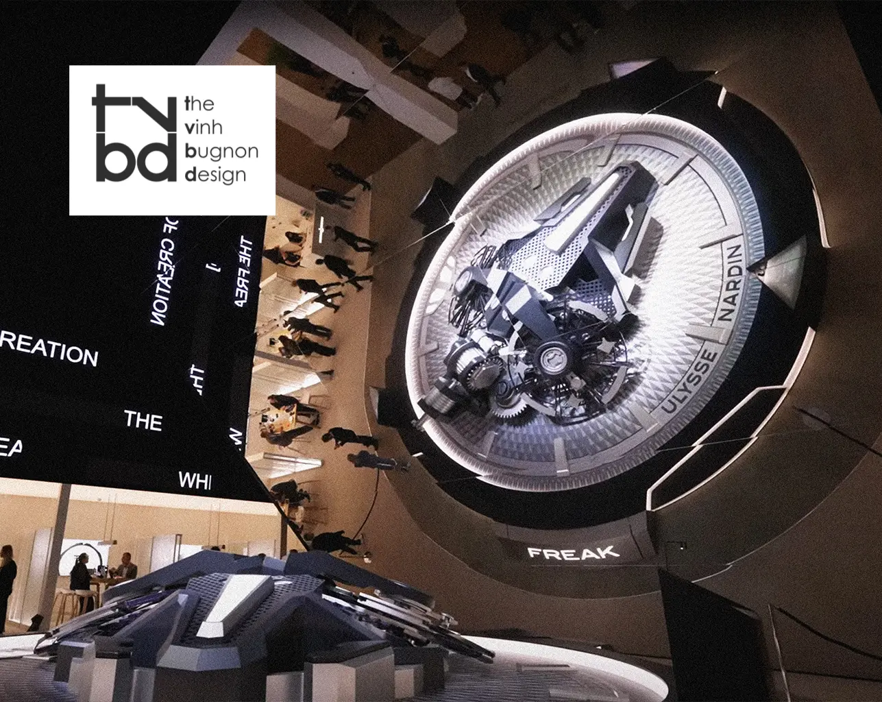 Stand d’exposition design de luxe – TVBDesign SA Suisse