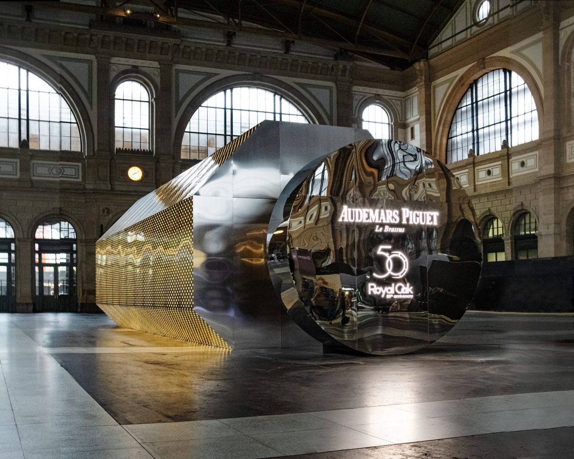 Stand événementiel de luxe Audemars Piguet – création Busch Group