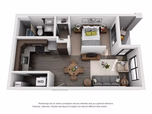 Studio layout