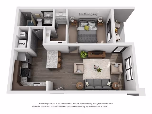 1A layout