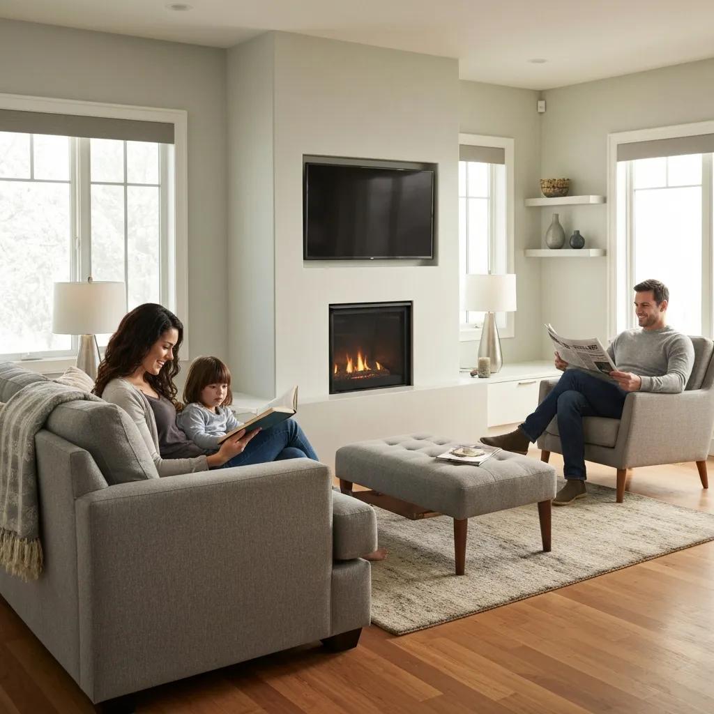 Tacoma home staying warm and comfortable with a properly working heating system