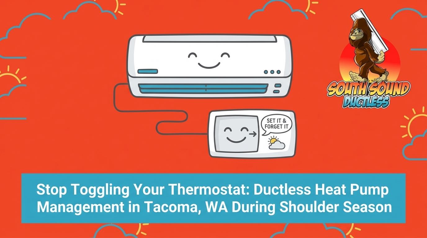 The Reality of Managing Your Ductless Heat Pump During Tacoma's Unpredictable Shoulder Season
