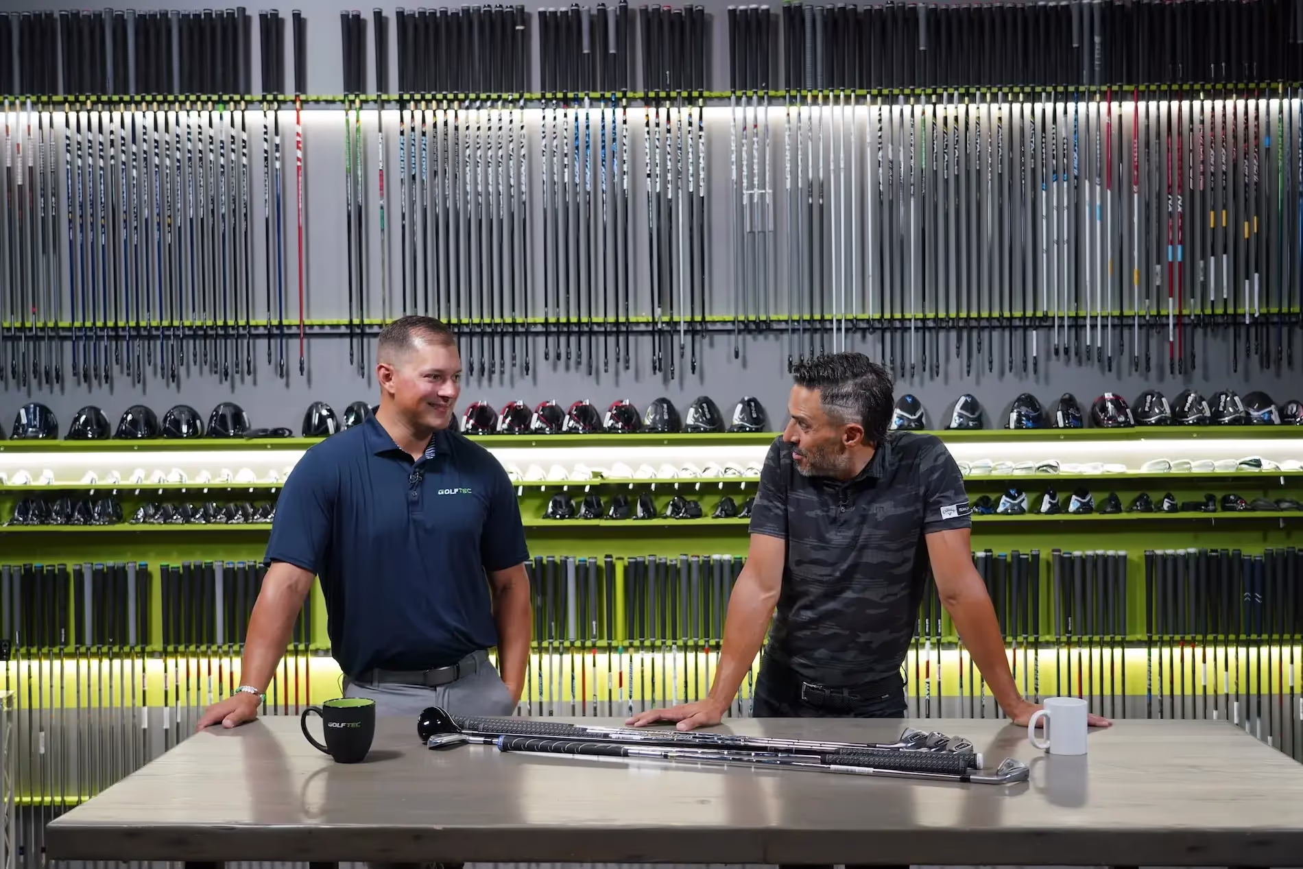 GOLFTEC Golf Fitter and Callaway Golf Club rep talk newest golf clubs.