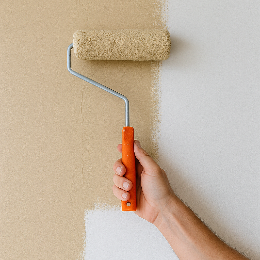 Professional interior painting service on Long Island, featuring smooth walls and crisp trim work.