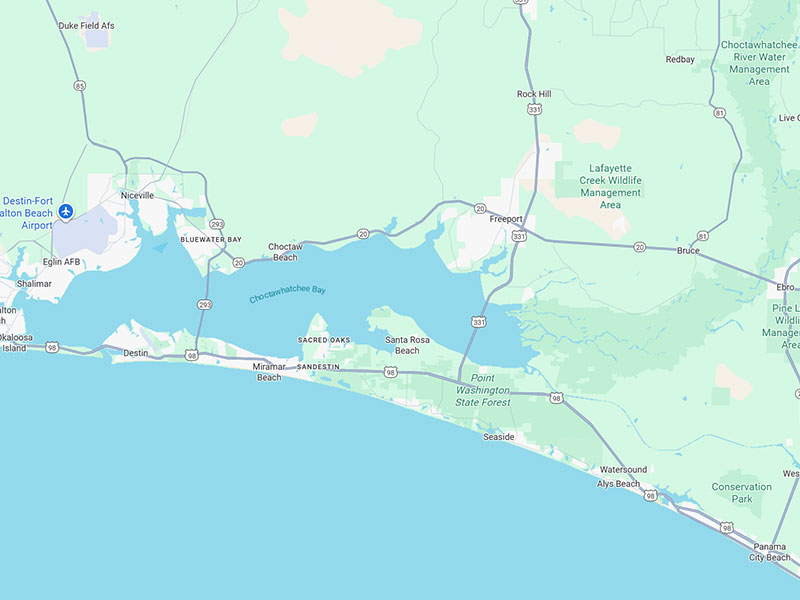 light up 30a locations service map