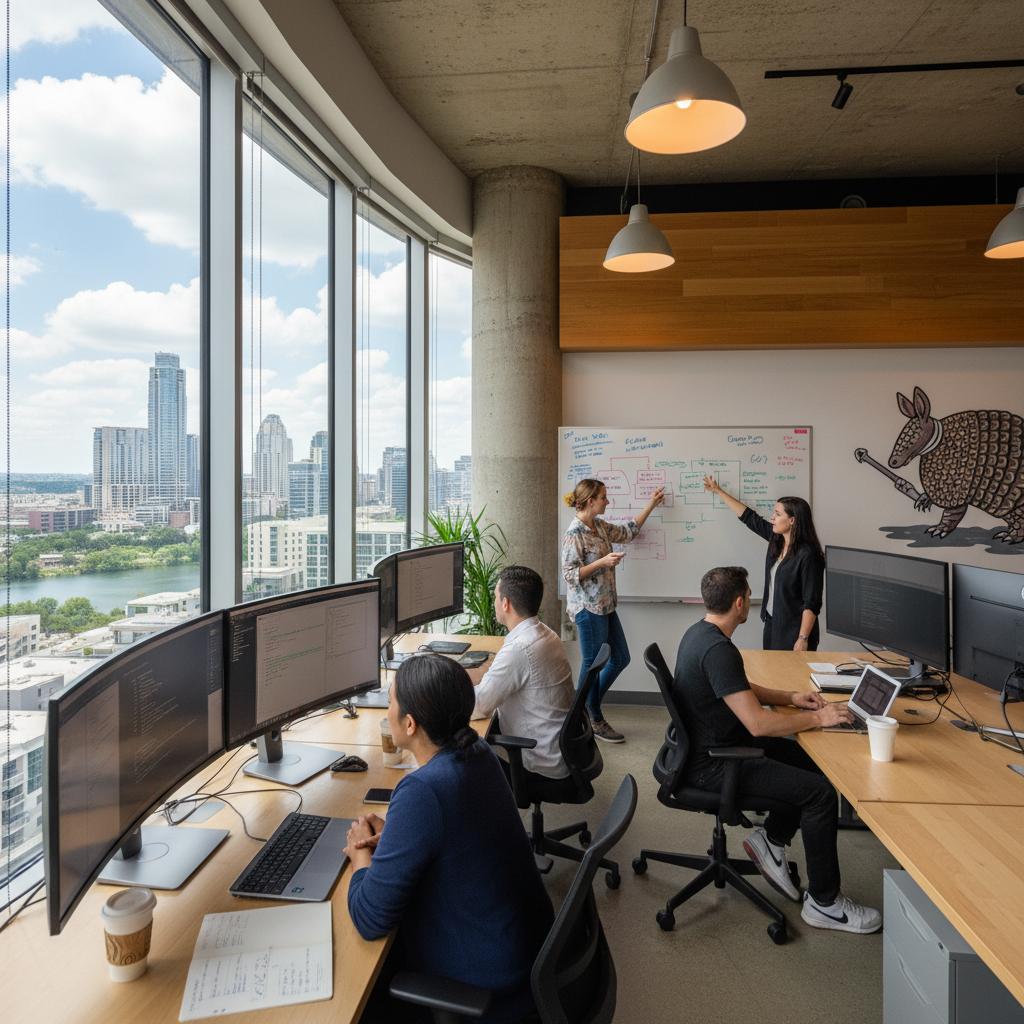 tech coworking space in austin collaboration