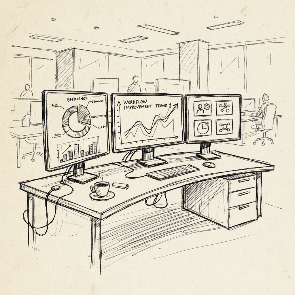 monitoring systems to implement workplace optimization performance tracking