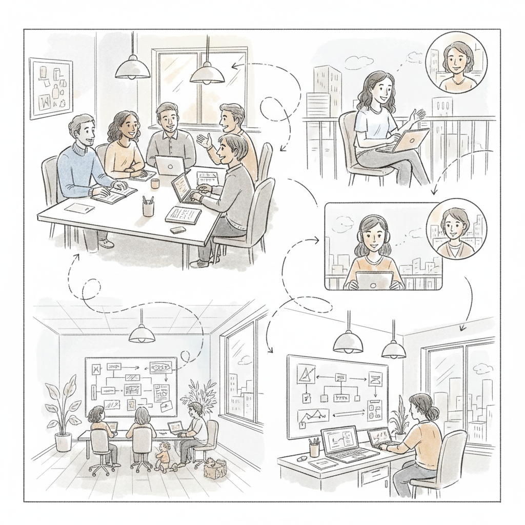 successful workplace flexibility models implementation across different work settings