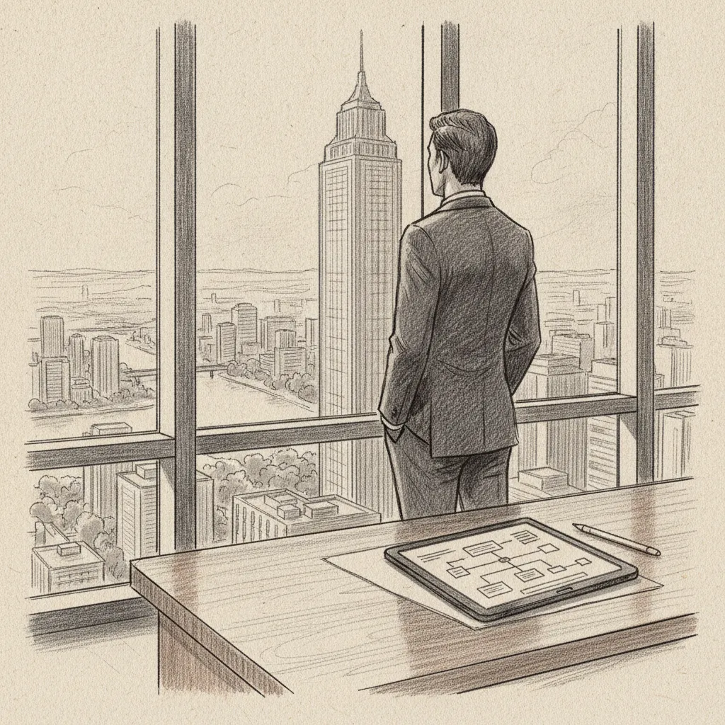 corporate real estate leader evaluating office portfolio decisions with real estate management software insights
