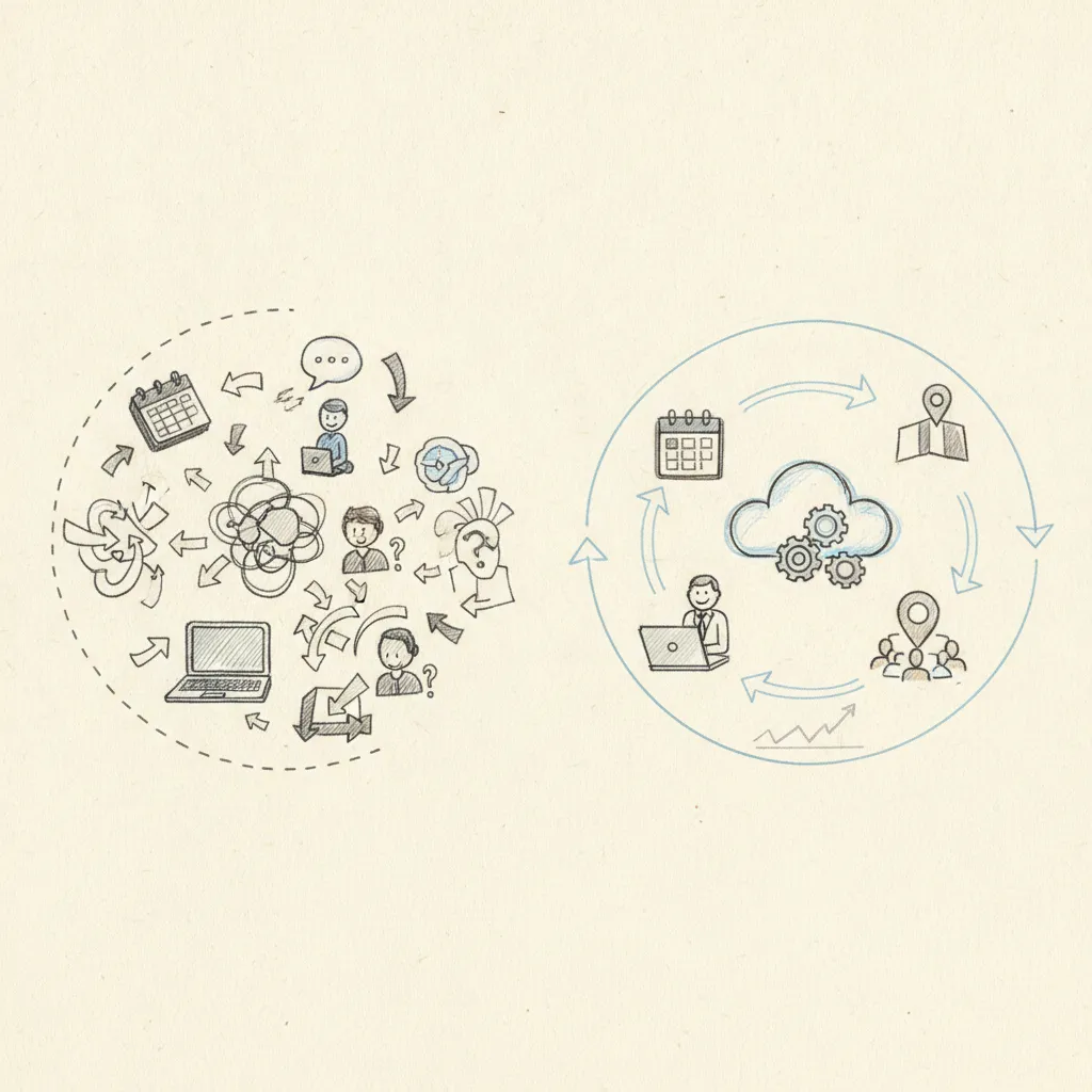 hybrid work management software summary