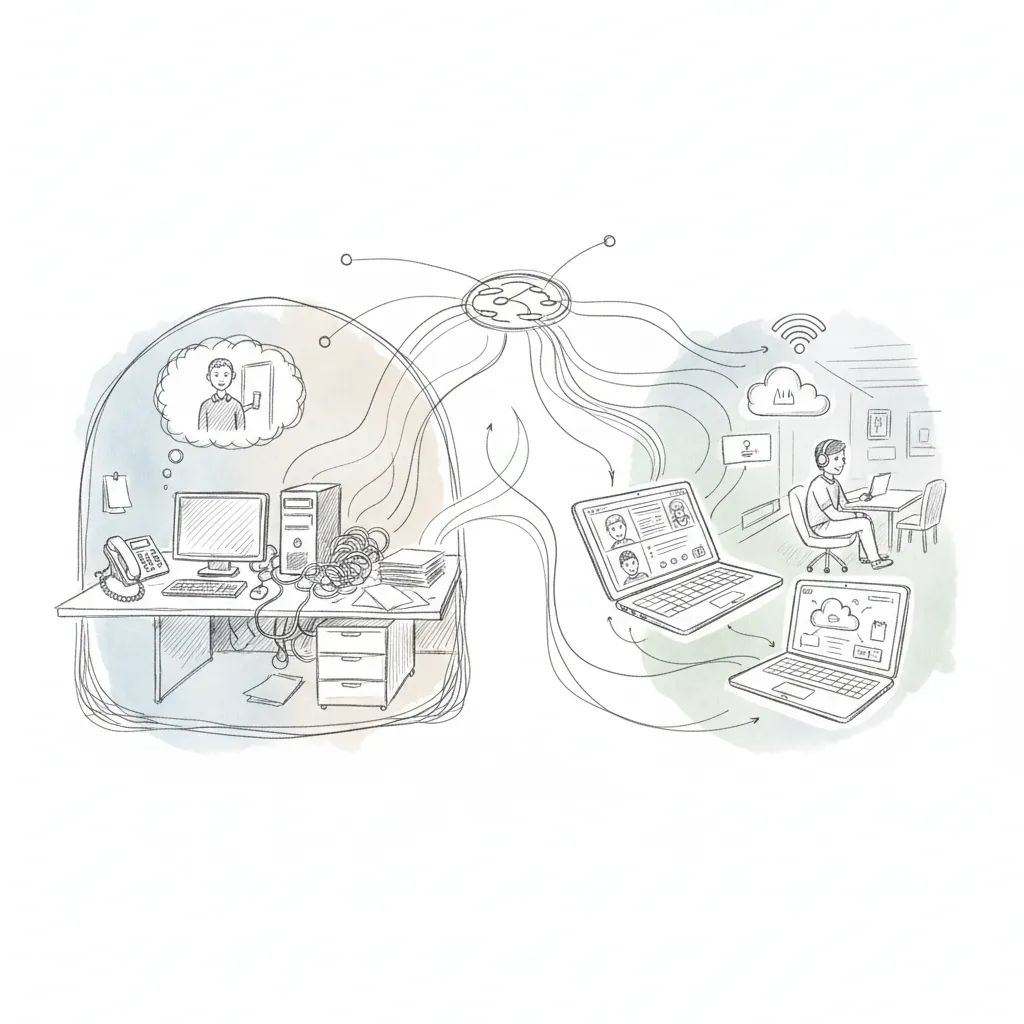 hybrid workplace technology summary