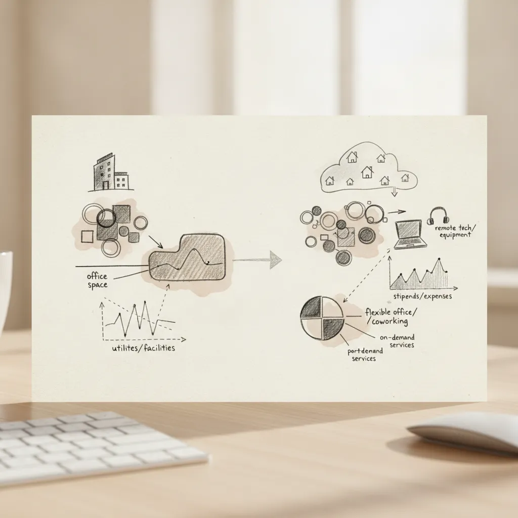 hybrid work cost model summary