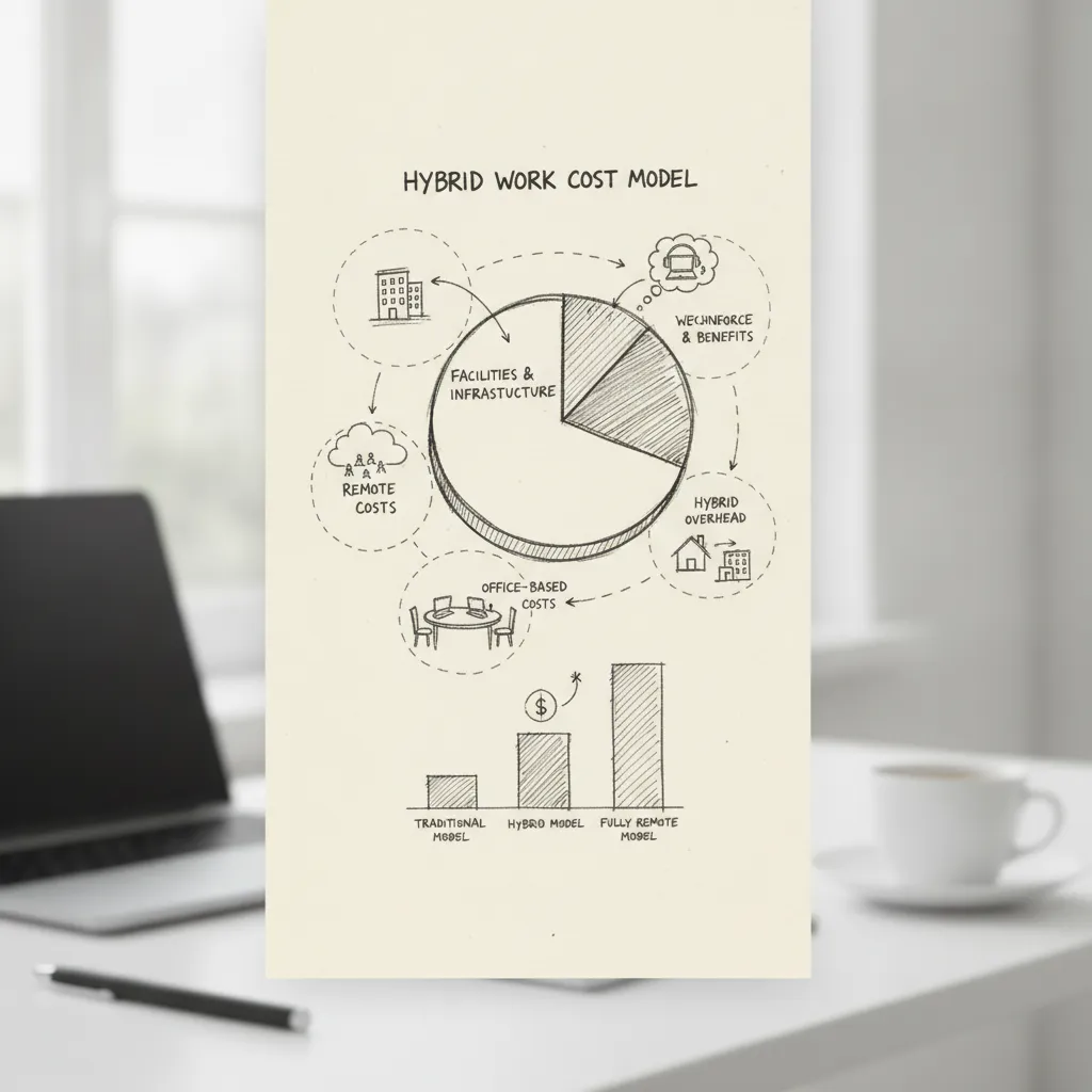 hybrid work cost model example
