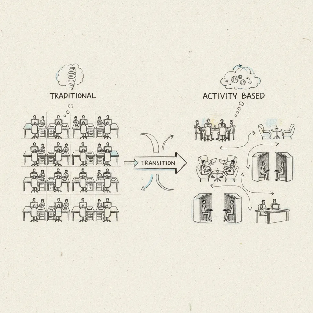 activity based office transition summary