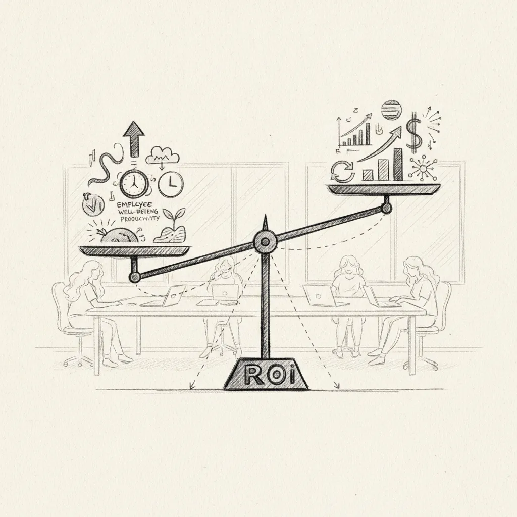 workplace flexibility ROI measurement summary