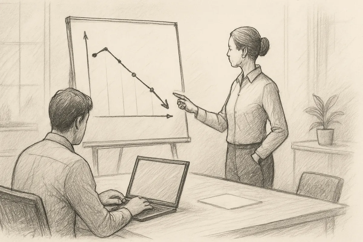 workplace right-sizing example