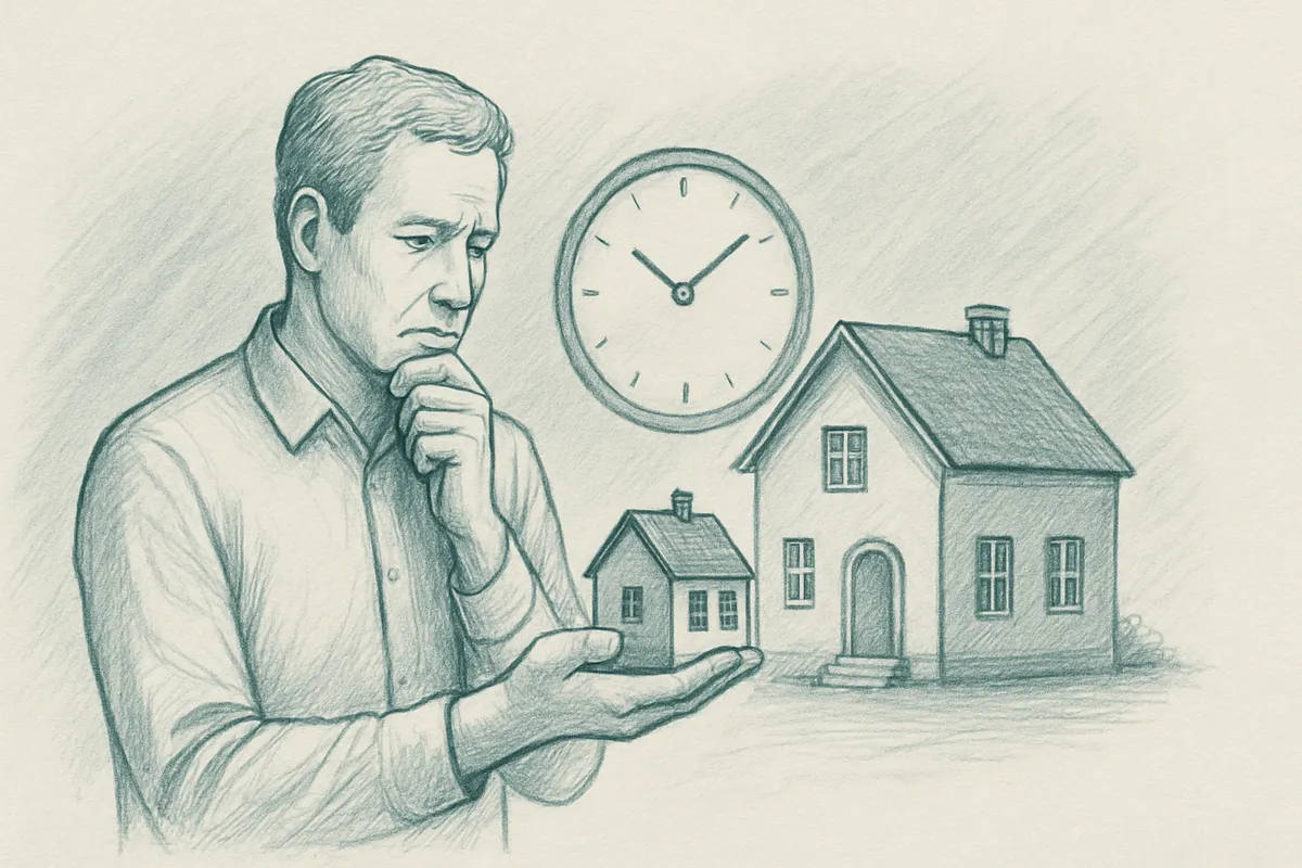 real estate right-sizing example
