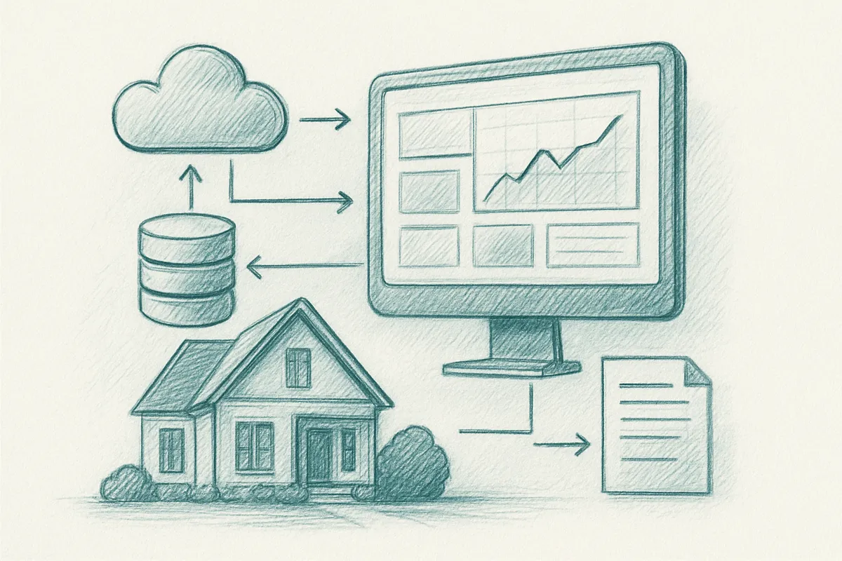 real estate data aggregation summary