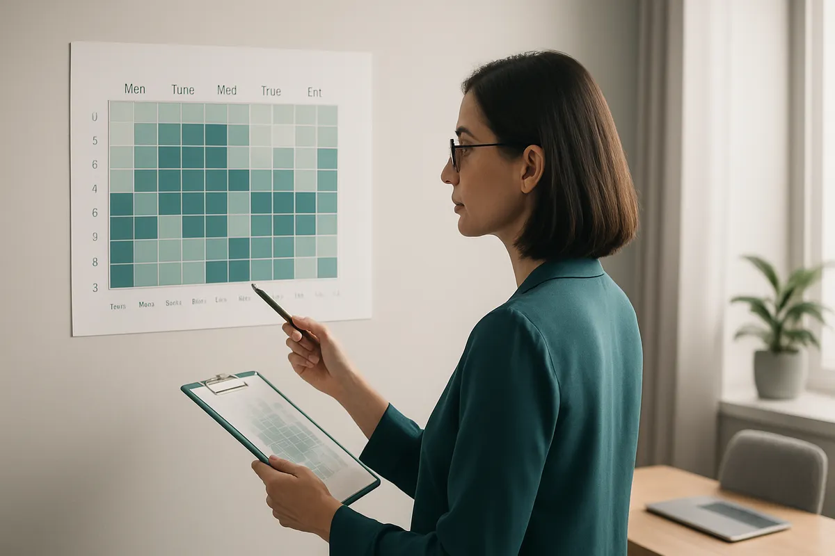 how to manage hybrid work example