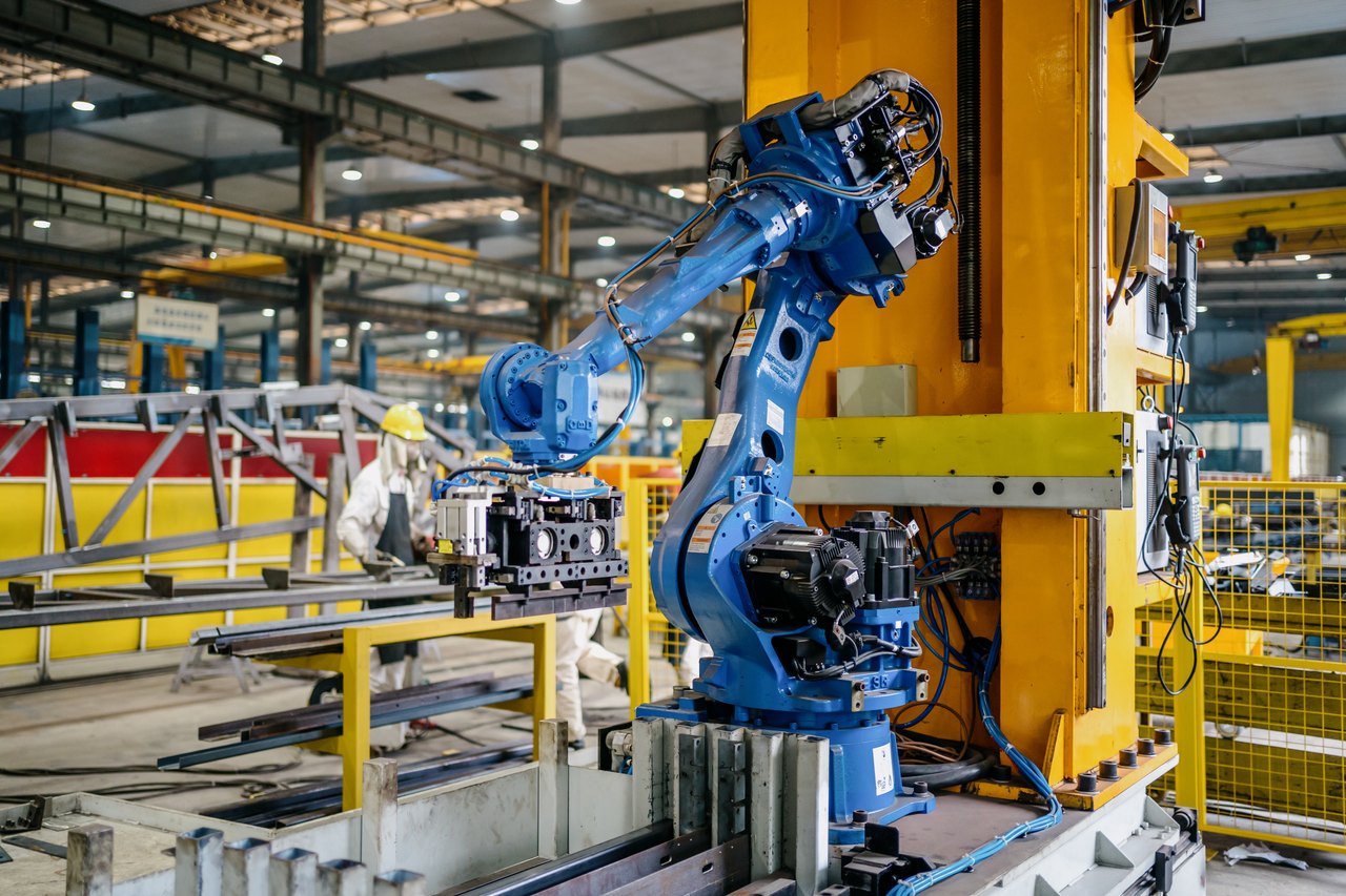 image of manufacturing process (for a space tech)