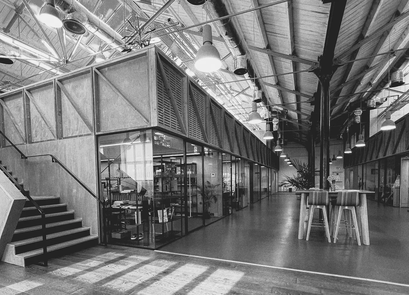 Workshed Swindon creative workspace interior