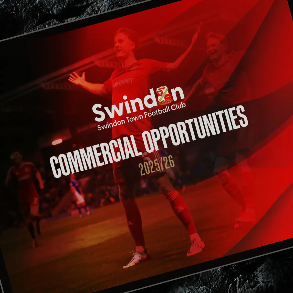 Swindon Town FC commercial brochure design