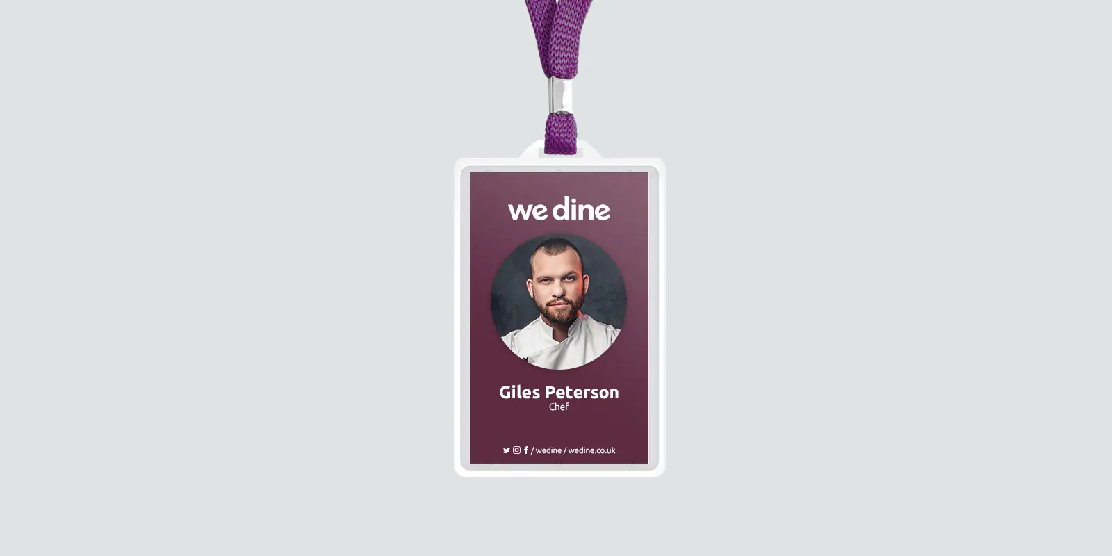 We Dine brand transformation design