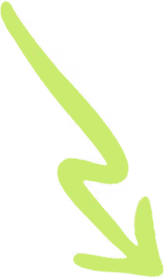 Grüner Pfeil, der nach rechts unten zeigt.