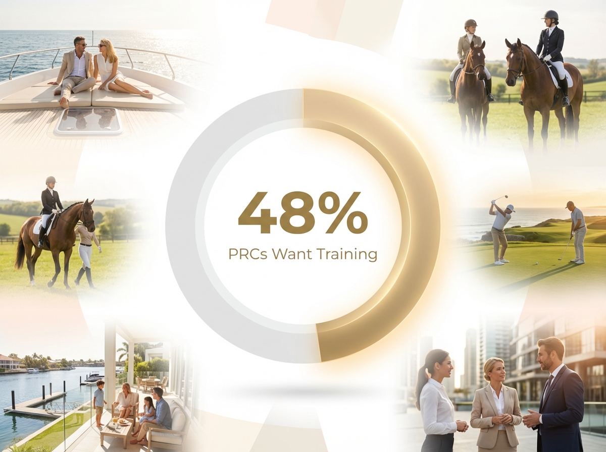 Infographic showing PRCs Who Feel More Training Would Better Prepare Them: 48%