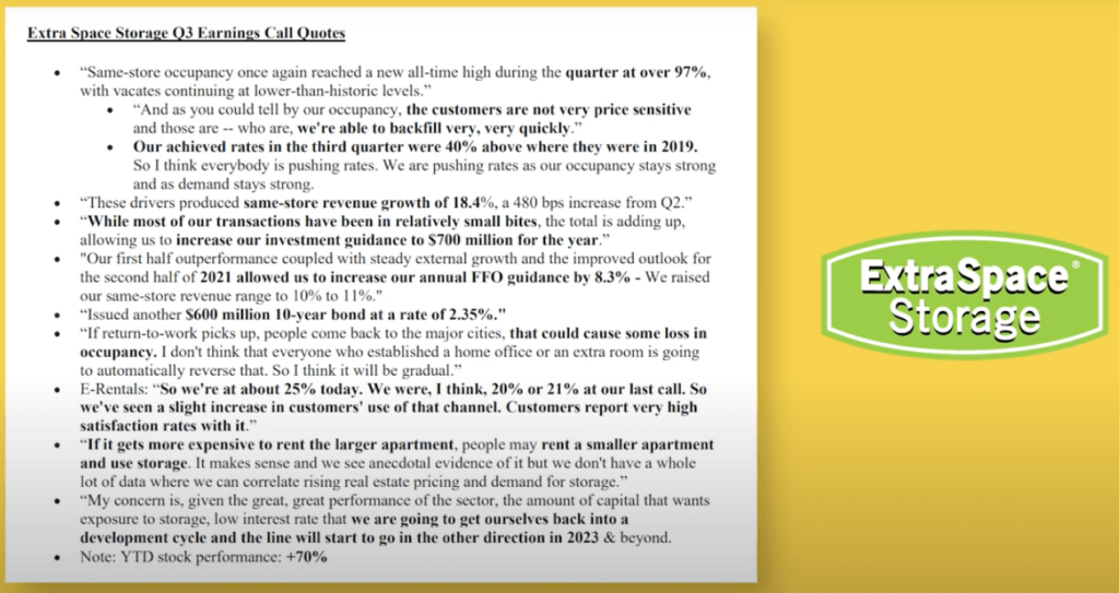 Extra Spaced Storage