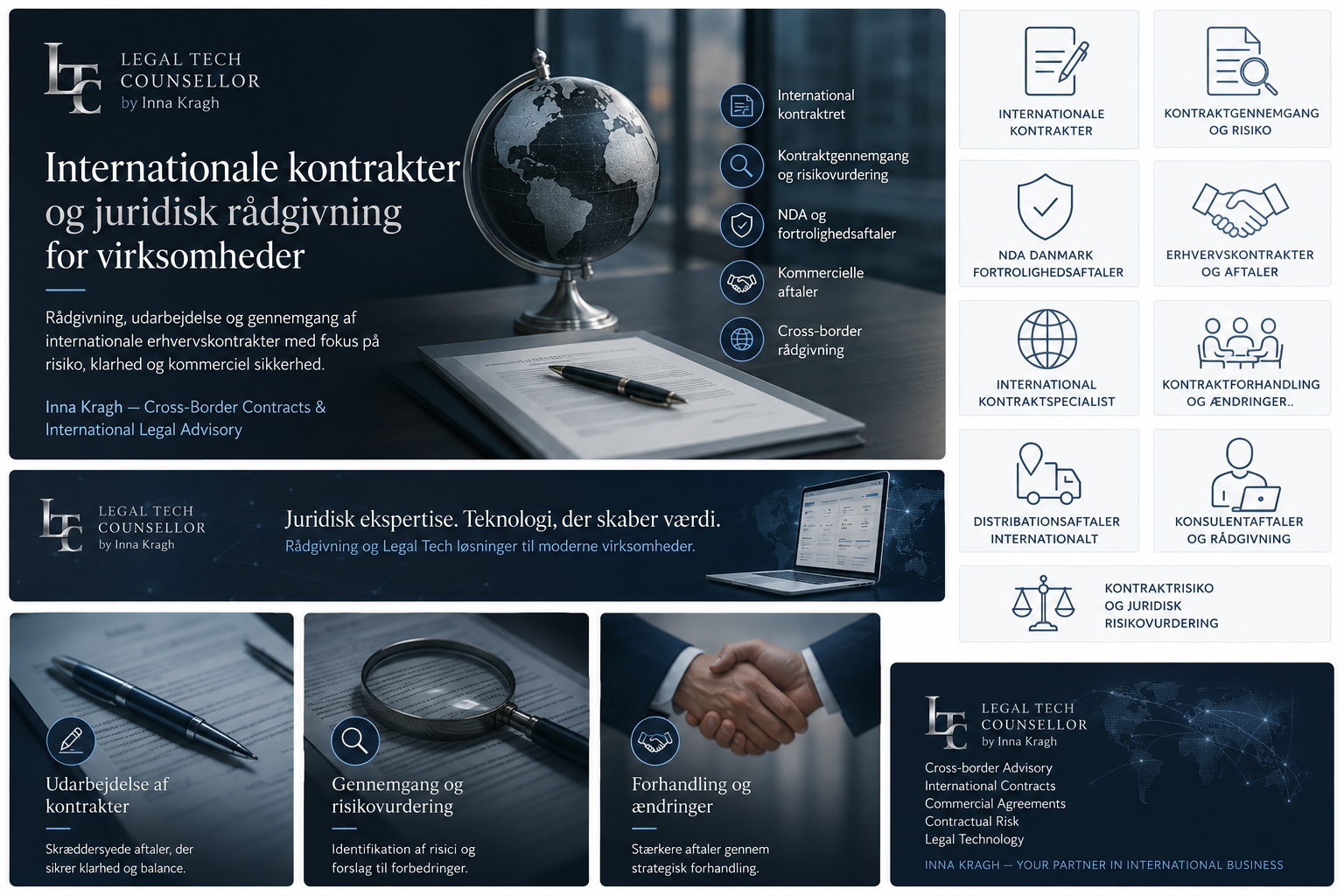 Inna Kragh — Cross-Border Contracts & International Legal Advisory